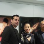 Κινεζοι Ο εικαστικός Νίκος Γιαβρόπουλος με τους διεθνώς καταξιωμένους ζωγράφους, κα YAN PING και κο  WANG KEJU