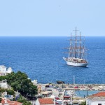Το ιστιοφόρο “Sea Cloud” στη Σκόπελο