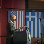 Ομιλία του Μπαράκ Ομπάμα στο Κέντρο Πολιτισμού Σταύρος Νιάρχος