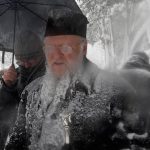 Οικουμενικός Πατριάρχης Βαρθολομαίος στη χιονισμένη Κωνσταντινούπολη