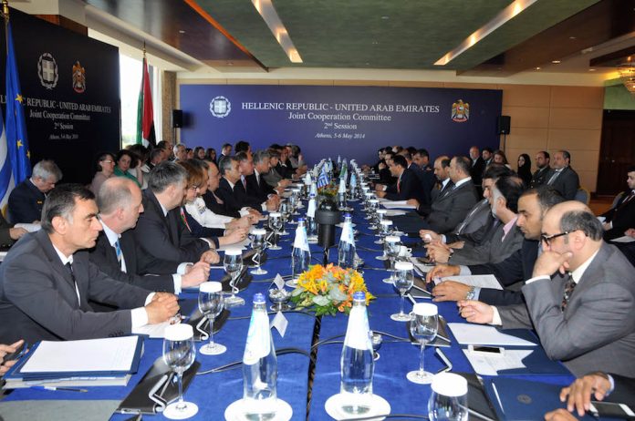 Σύνοδος της Μεικτής Επιτροπής Συνεργασίας Ελλάδας - Ηνωμένων Αραβικών Εμιράτων