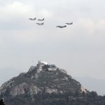 Πτήσεις μαχητικών αεροσκαφών πάνω από το Λυκαβηττό