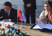 Επίσημη έναρξη του Έτους Ελλάδας – Κίνας, Κίνας – Ελλάδας
