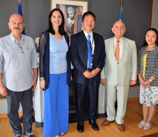 Ανάληψη της διοργάνωσης της «Ιαπωνικής Εβδομάδας 2019» στην Αθήνα – Συνάντηση της Υπουργού Τουρισμού ΄Έλενας Κουντουρά με τον πρέσβη της Ιαπωνίας Yasu (Yasuhiro) Shimizu